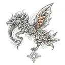 harsh tattoo design idea