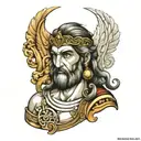 Ancient Gods of Greece tattoo design idea