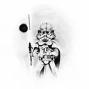 disassebled lightsaber star wars tattoo design idea