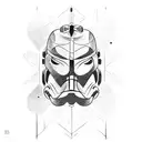 deconstructed lightsaber tattoo design idea