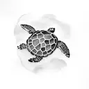 sea turtle  tattoo design idea