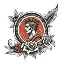 roman empire tattoo design idea
