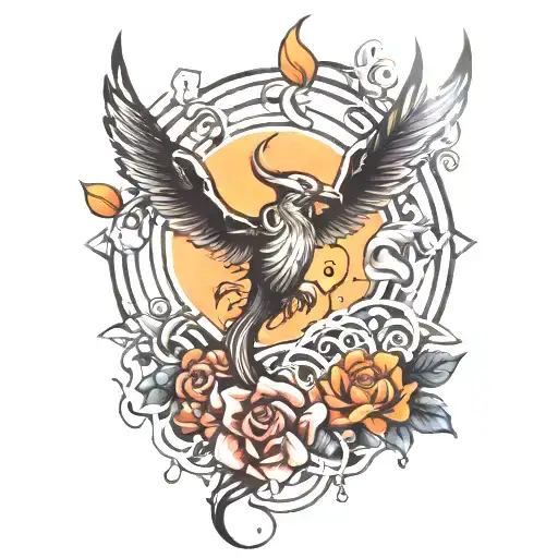 just Go with the flow tattoo design idea