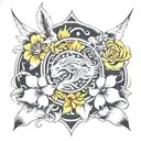just Go with the flow tattoo design idea