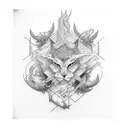 student tattoo design idea