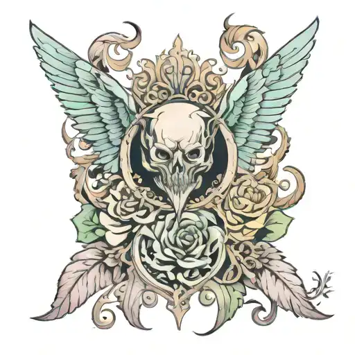 paradox rebirth back tattoo tattoo design idea
