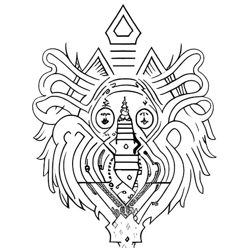 Sophia e Otto filhos tattoo design idea