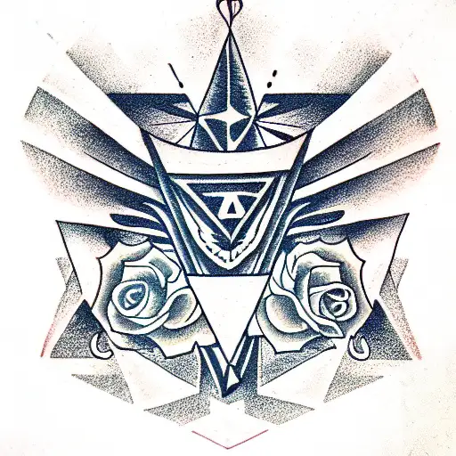 illuminati sings tattoo design idea