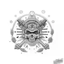 Huitzilopochtli tattoo design idea