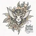 Joshua 1:9 tattoo design idea