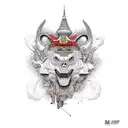 cocaine tattoo design idea