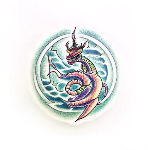 shenron tattoo design idea