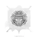 Polynesian forearm tattoo design idea