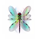 Dragonfly tattoo design idea