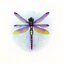 Dragonfly tattoo design idea
