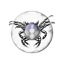 cancer astrology with crab   tattoo design idea