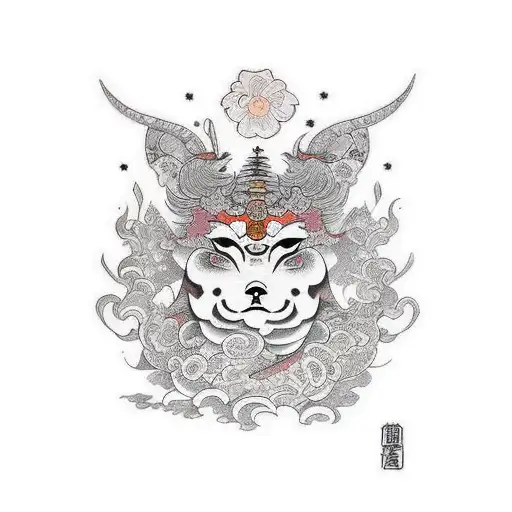 virgo sign tattoo design idea