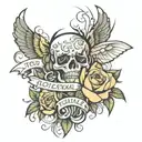 this too shall pass tattoo design idea