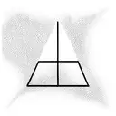 dainty triangle with delicate wildflowers incorporated tattoo design idea