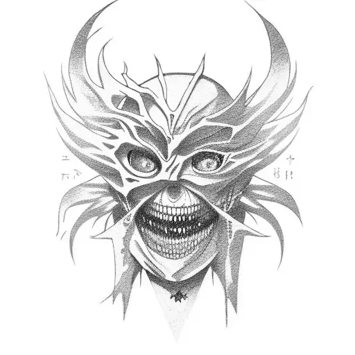 Tokyo ghoul tattoo design idea
