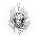 Tokyo ghoul tattoo design idea