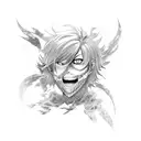 Tokyo ghoul tattoo design idea