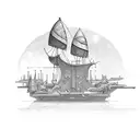 goblin ships tattoo design idea