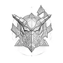 skyrim logo  tattoo design idea