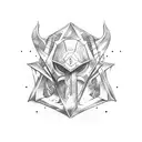 skyrim logo  tattoo design idea