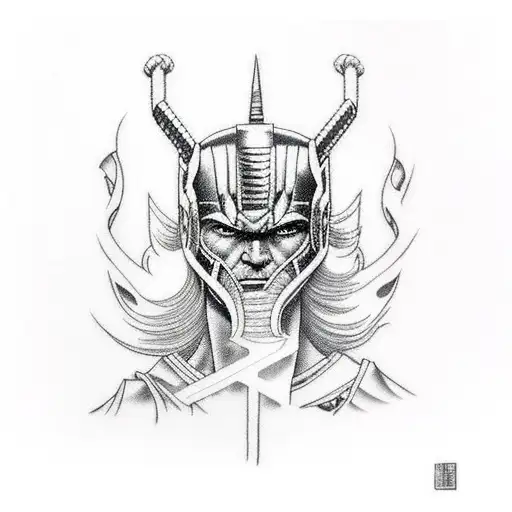 Thor  tattoo design idea