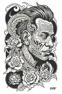 Travis scott tattoo design idea