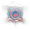 USA FLAG tattoo design idea