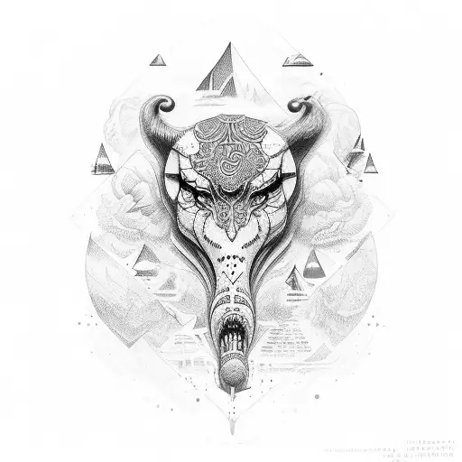 The school of athen tattoo design idea