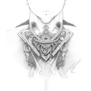 kurapika chain tattoo design idea