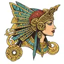 Cleopatra tatoo design tattoo design idea