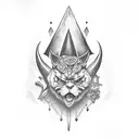 Witchcraft  tattoo design idea