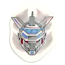 generation one optimus prime tattoo design idea