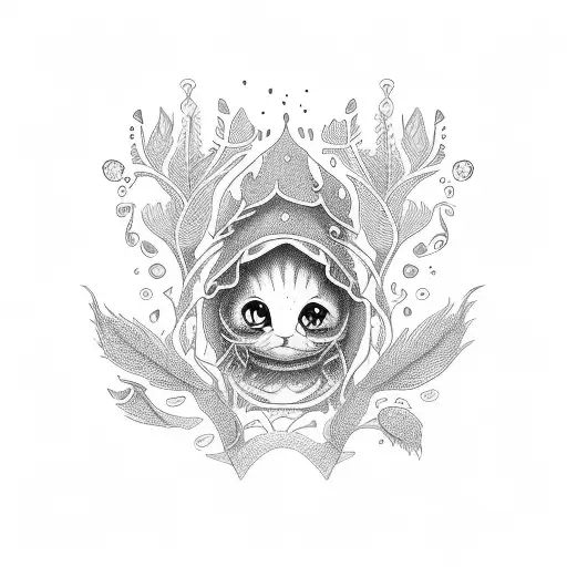 stoner strawberry  tattoo design idea