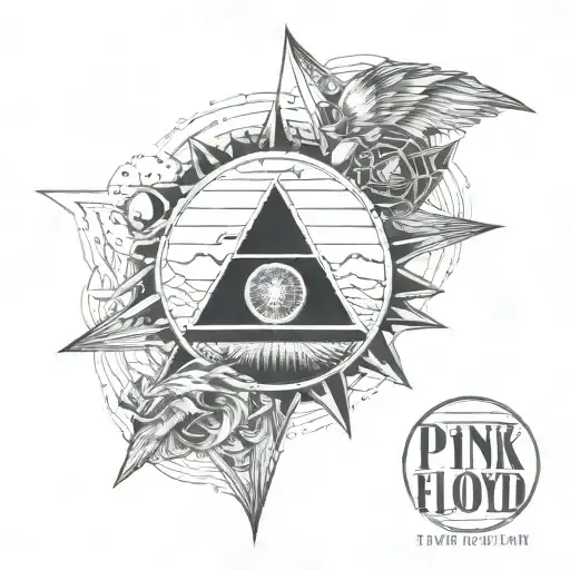 Pink Floyd Time tattoo design idea