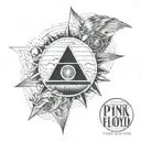 Pink Floyd Time tattoo design idea