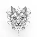 minimalist drums tattoo design idea