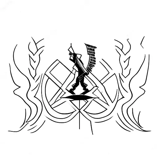 Socialist Brazil tattoo design idea