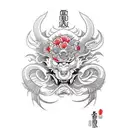 Ronin tattoo design idea