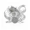 Ronin tattoo design idea