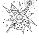 Star that has Brutus tattoo design idea