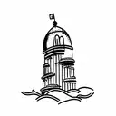 Italy tattoo design idea