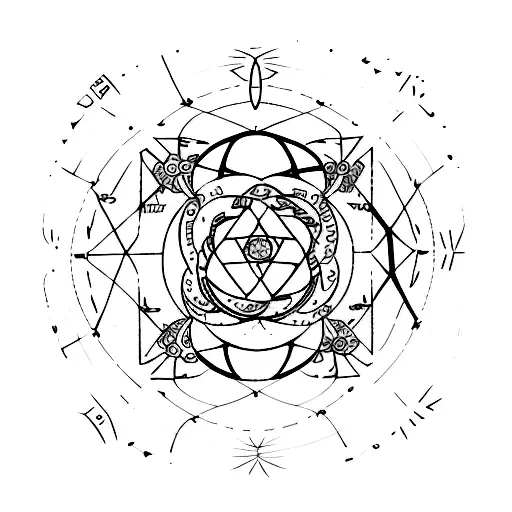 Ikigai tattoo design idea