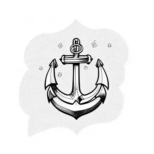 anchor love tattoo design idea