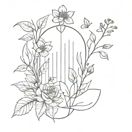 graves into gardens tattoo design idea