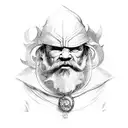 dwarf  tattoo design idea